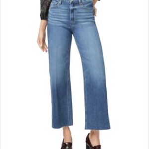 PAIGE Anessa Wide Leg Jeans in Painterly Sz 31